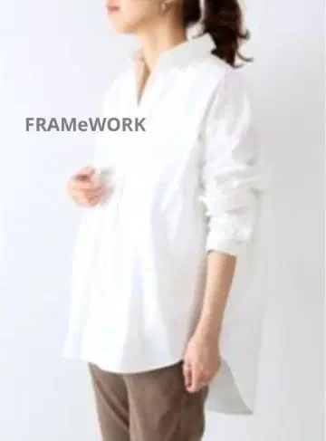 프레임워크 framework 바지 셔츠 슬로브 이에나 베이크루즈