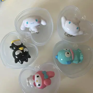 산리오 캐릭터즈 하트 캡슐 컬렉션 마이멜로디 시나몬 5종