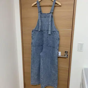 앤도미 오버롤 케미컬 데님 M