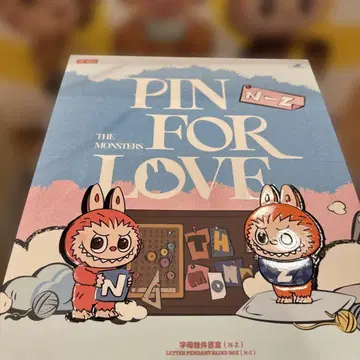 PIN FOR LOVE N-Z THE MONSTERS LABUBU 라부부
