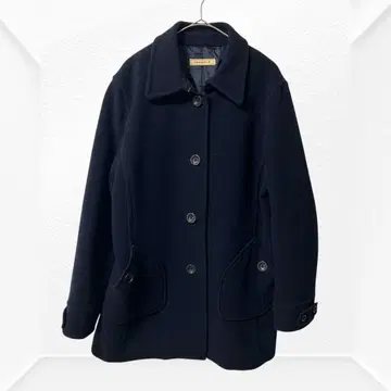 2254 CROCODILE 크로커다일 코트 아우터 네이비 울