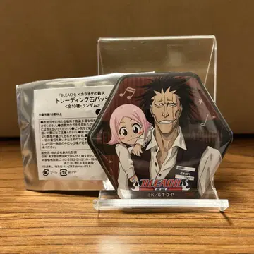 BLEACH 가라오케 철인 자라키 켄파치 캔뱃지