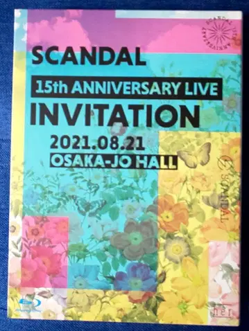 SCANDAL 15th ANNIVERSARY LIVE INVITATION