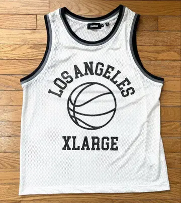 XLARGE 엑스라지 탱크탑 슬리브리스 M 화이트 새상품급