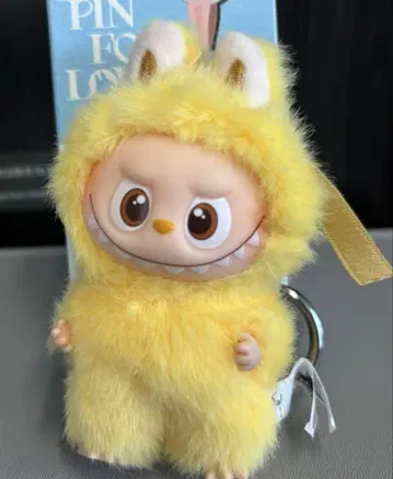 LABUBU PIN FOR LOVE 봉제 인형 펜던트 P