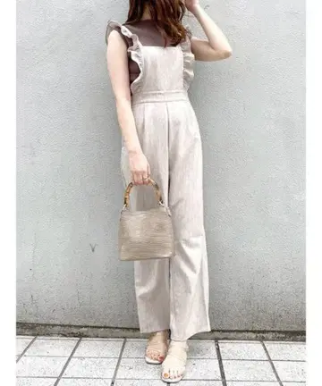 azzlin 프릴 백리본 살로펫