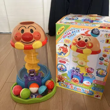 [ 새상품급 박스 포함 ] 호빵맨 빛나는 쿠루코로 타워