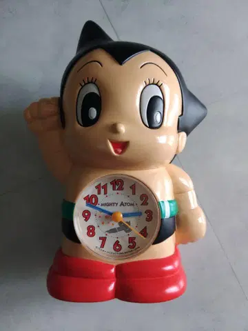 철완 아톰 말하는 알람 시계 피규어형