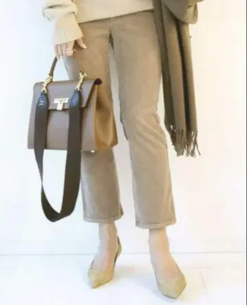 Deuxieme Classe 썸머콜 팬츠 38 베이지