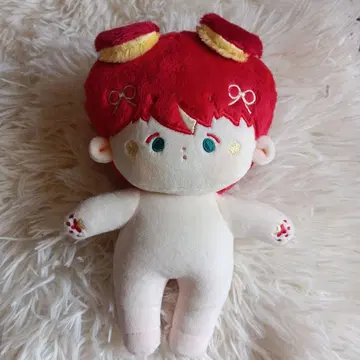 무속성 옷 갈아입기 봉제 인형 20cm 유니콘 뿔 달린 봉제 인형