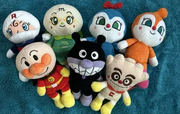 호빵맨 봉제 인형 세트 크림팬더 짤랑이