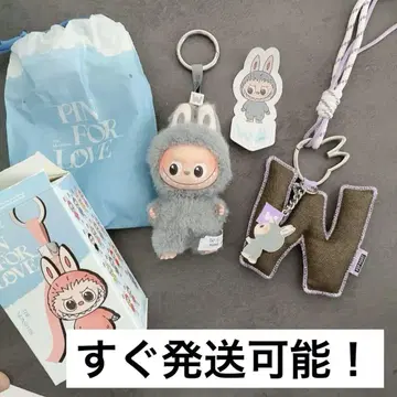 라부부 신상 labubu 알파벳 PIN FOR LOVE 세트