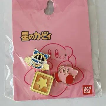 별의 커비 핀즈 3개 세트 마호로아 별 블록