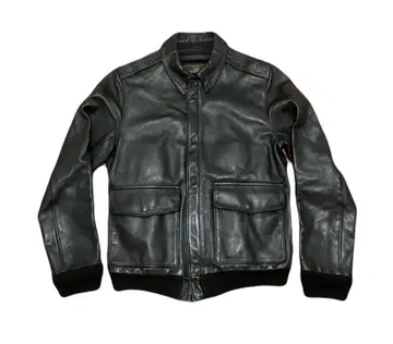 THEE HYSTERIC XXX A-2 타입 램 가죽 라이더스