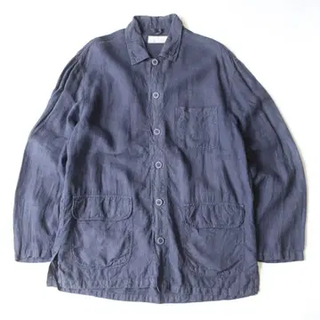 이탈리아제 90s 린넨 커버올 진품 구제 의류 유로 구제 의류 유럽