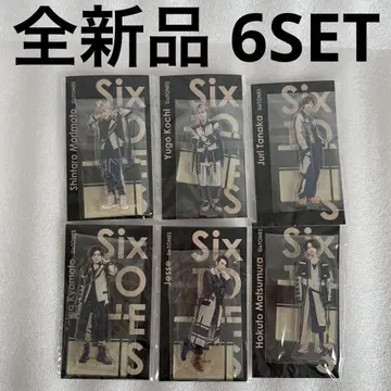 [ 새상품 ] 6세트 SixTONES 아크릴 스탠드