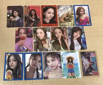 TWICE 쯔위 트레이딩 카드 14장 묶음 판매