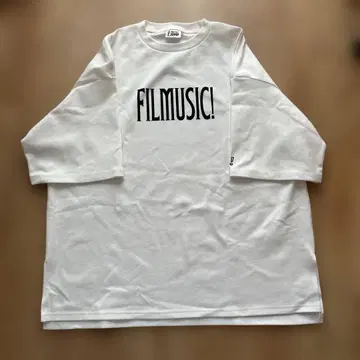 FILMUSIC! 프린트 오버 사이즈 T셔츠