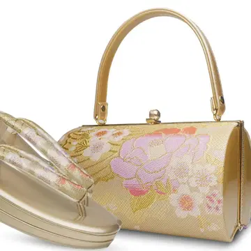 일본 의류 조리 백 세트 오비지 후리소데 성인식 wzouribag48-4