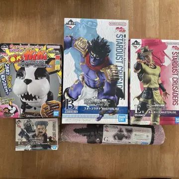 제일복권 죠죠의 기묘한 모험 라스트 원상 B상 E상 F상 G상 5종 세트