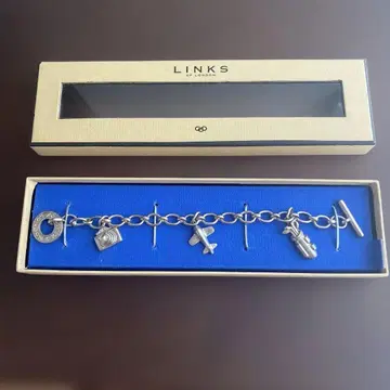 LINKS OF LONDON 링크스 오브 런던 참 팔찌