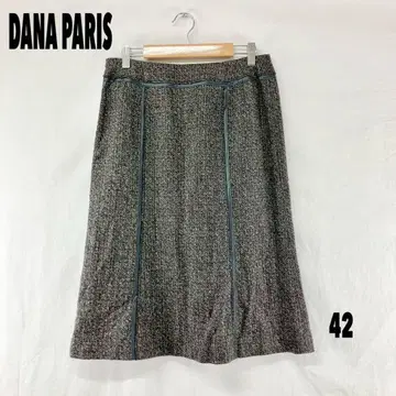 W0330T DANA PARIS 미디 스커트