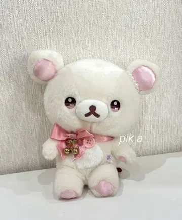 새상품급 리락쿠마 코리락쿠마 주얼 체리 봉제 인형 반짝반짝