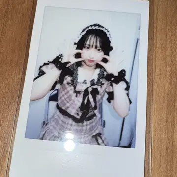 사쿠라바 하루카 파루탄 체크 의상 폴라로이드