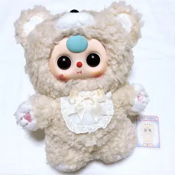 BabyThree 400% 화이트 곰 봉제 인형