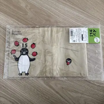 Suica 펭귄 15주년 기념 북커버 포켓 포함