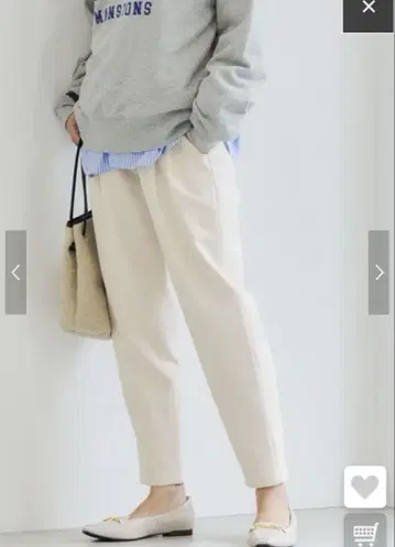 올마이팬츠 안감 기모 테이퍼드 그린 라벨 릴랙싱