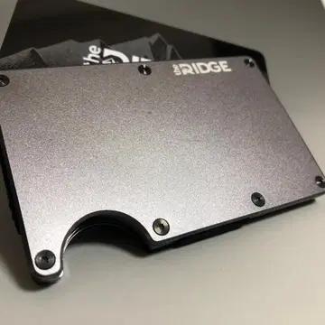 더 RIDGE 카드 케이스 알루미늄 캐시 스트랩