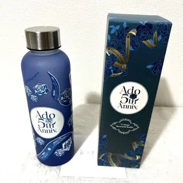 Ado POPUPSTORE 5주년 500ml 눈금 있는 보틀