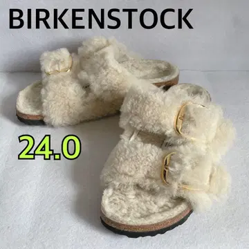 [컨디션 최상] BIRKENSTOCK 애리조나 빅 버클 퍼 테디