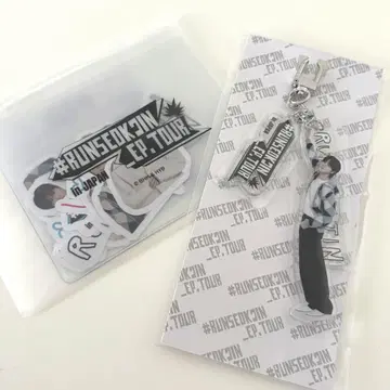 #RUNSEOKJIN EP.TOUR 키링, 스티커 세트