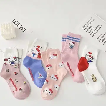 헬로키티 여성 신발 5켤레 세트