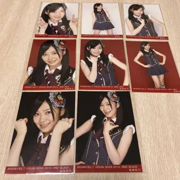 AKB48 B.L.T 비주얼 북 2010 사시하라 리노 브로마이드 8장