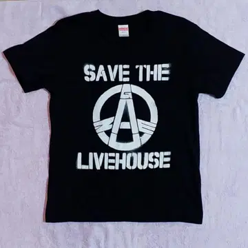 GAUZE T셔츠 Save The Livehouse 거즈 하드코어