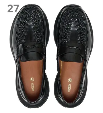 27cm KEEN UNEEK LOAFER WK BLACK