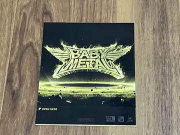 BABYMETAL 스티커 1st 앨범 구매 혜택