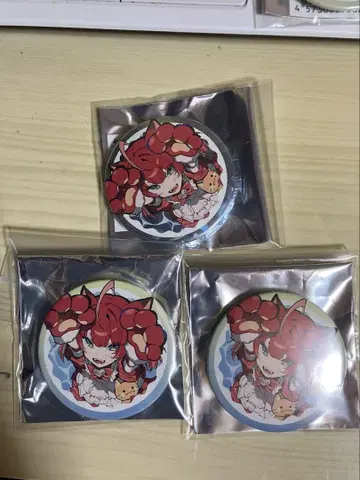 CR 페스티벌 Crazy Raccoon 캔뱃지 카루비