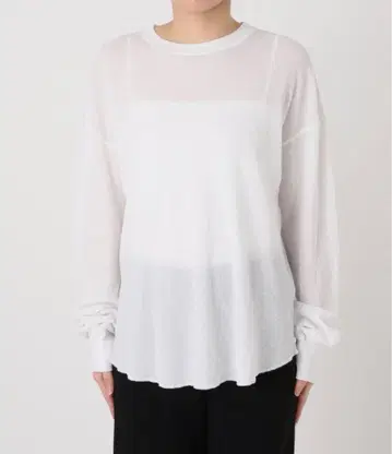 새상품 Deuxieme Classe New Sheer Waffl 티셔츠