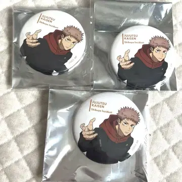 주술회전 시부야 사건 이타도리 유우지 캔뱃지 TSUTAYA 콜라보