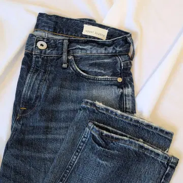 upper hights 어퍼 하이츠 데미지 가공 데님 24인치