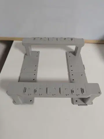 토미카 타운 이어지는 도로 고가 가드 부착 보도 프라레일