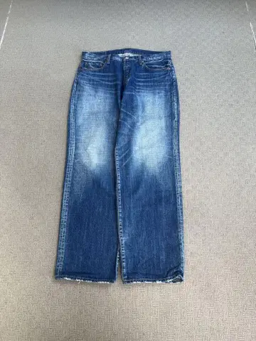 68&BROTHERS wide straight denim pants