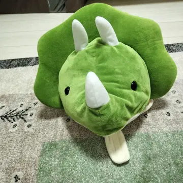 라운드원 한정판 공룡시대 신세계 BIG 디아블로케라톱스 봉제 인형