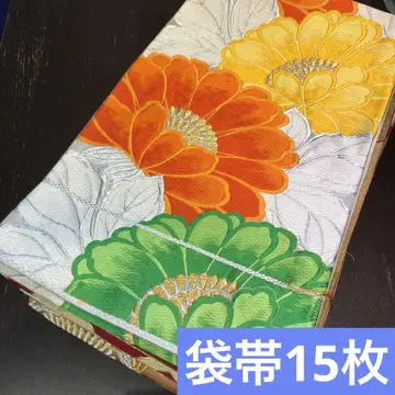 [ 오비 묶음 판매 ] 후쿠로 오비 15개 리메이크 소재 핸드메이드용