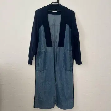 soeur7 야마다야 롱 가디건 데님