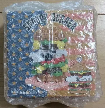 스누피 나노 블록 버거 USJ 한정판